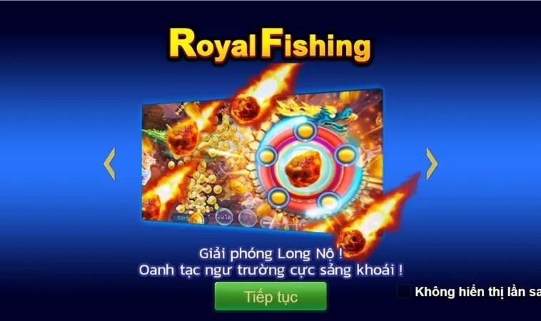 Bắn Cá Royal Fishing Tại KG88