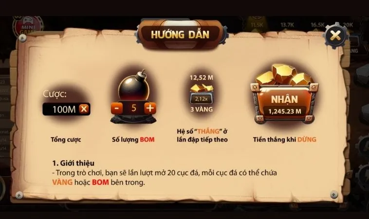 Hướng dẫn chơi game nhanh Cut Stone Tại KG88